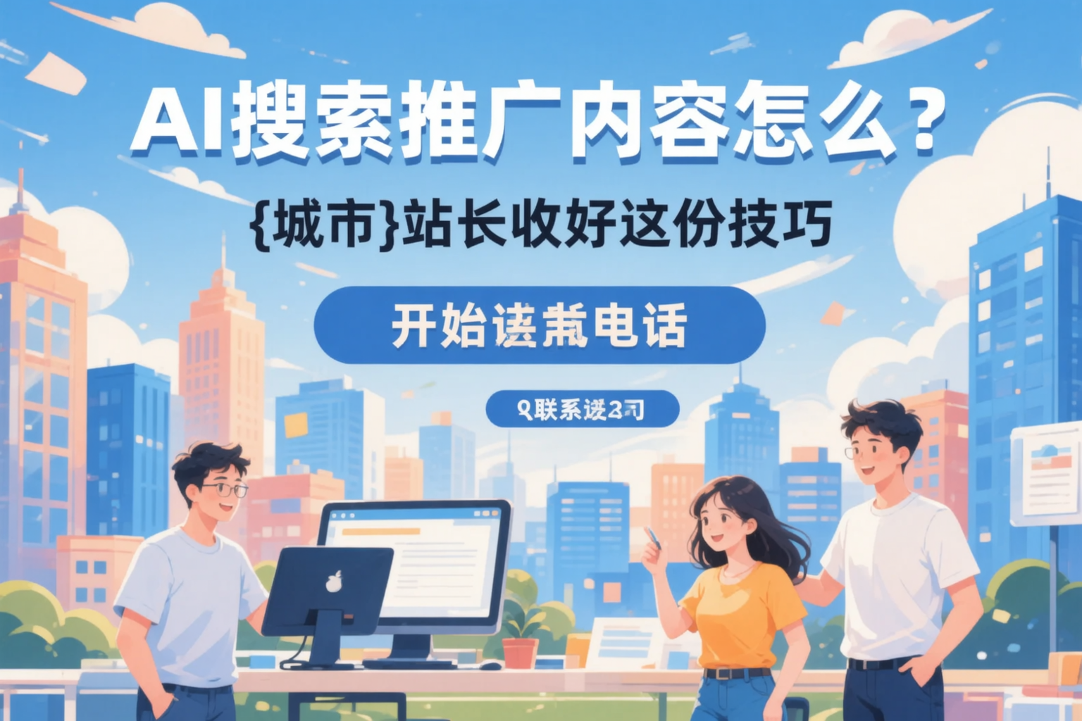 AI搜索推广内容怎么写？绥化站长收好这份技巧