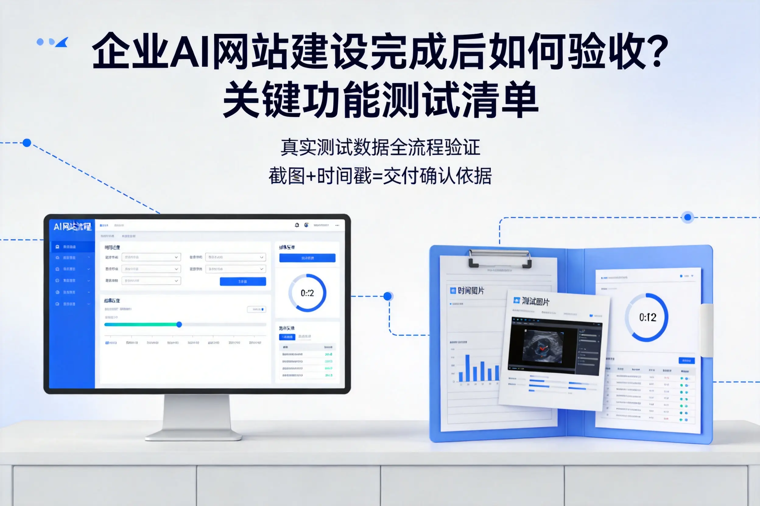 绥化企业AI网站建设完成后如何验收?关键功能测试清单
