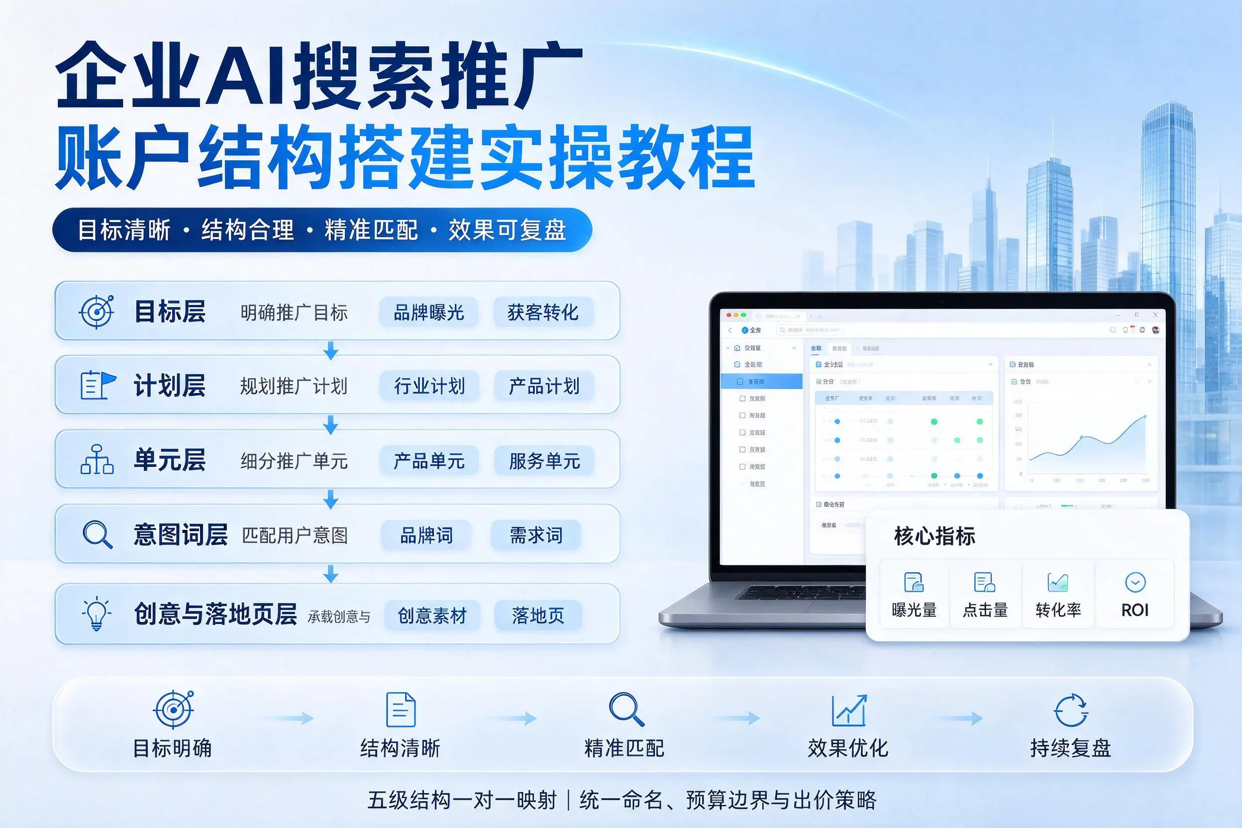 绥化企业AI搜索推广账户结构搭建实操教程